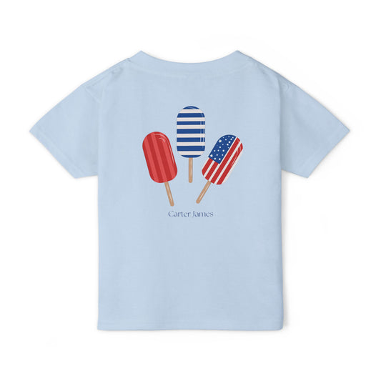 Toddler - Patriotic Popsicle Tee