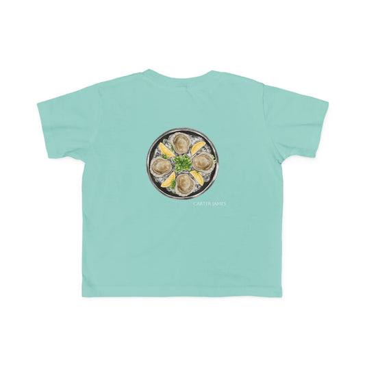 Toddler Southern Summer - Oysters Plate Tee