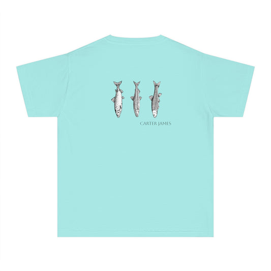 Boys Comfort Colors Collection - Vintage Fishing Tee