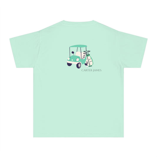 Boys Comfort Color Collection - Golf Cart Tee